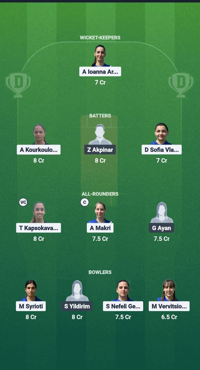 1000722352 GRE-W vs TUR-W Dream11 Prediction Fantasy Cricket Tips Dream11 Team ECN T20IW Bulgaria 2025