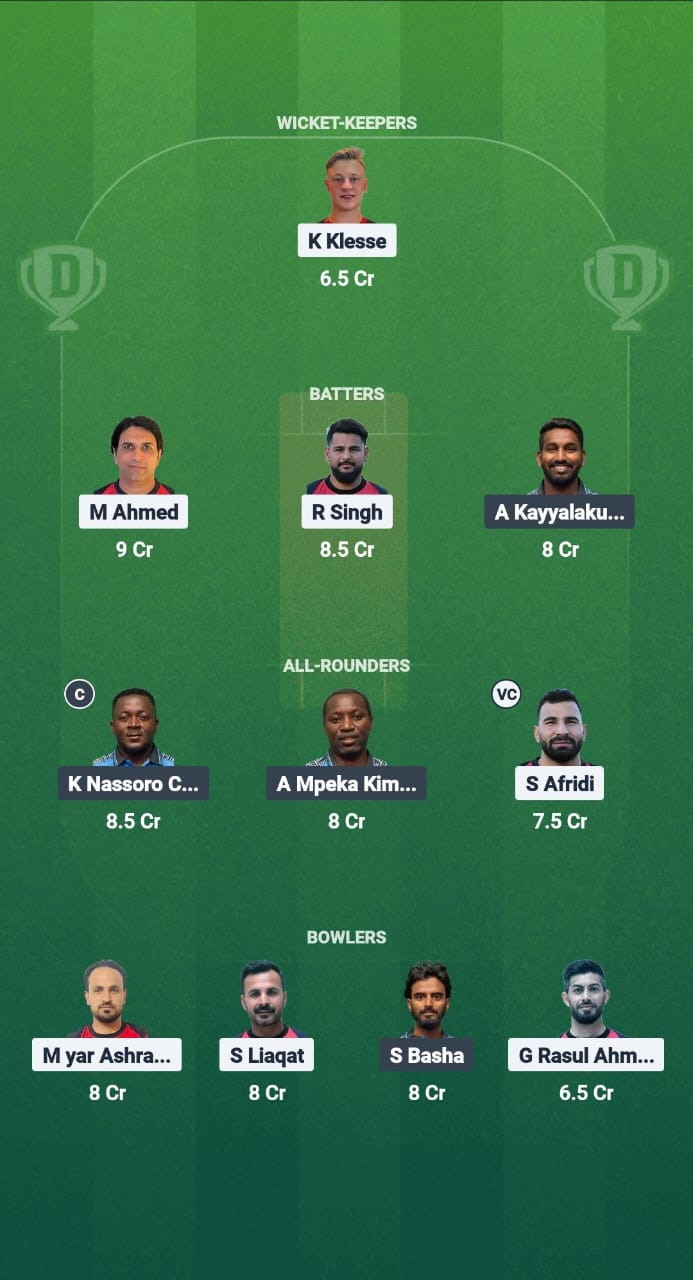 GER vs Tan Dream11 Forecast Fantasy Cricket Tips Dream11 Team Quadrangular T20 series 2025 