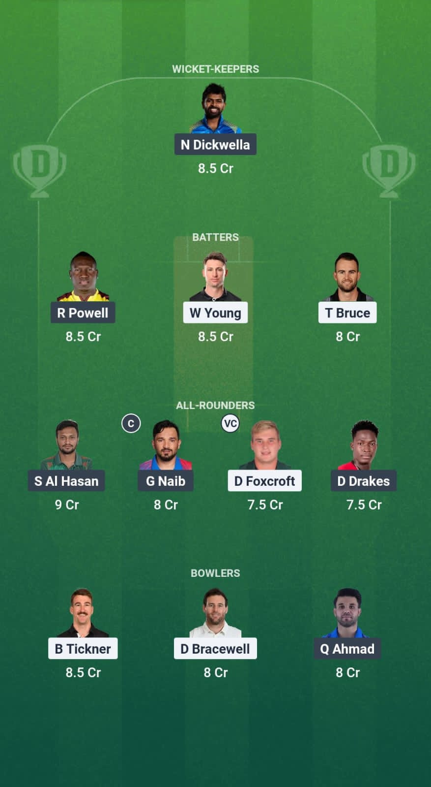 1000725258 CS vs DC Dream11 Prediction Fantasy Cricket Tips Dream11 Team Global Super League T20 2025