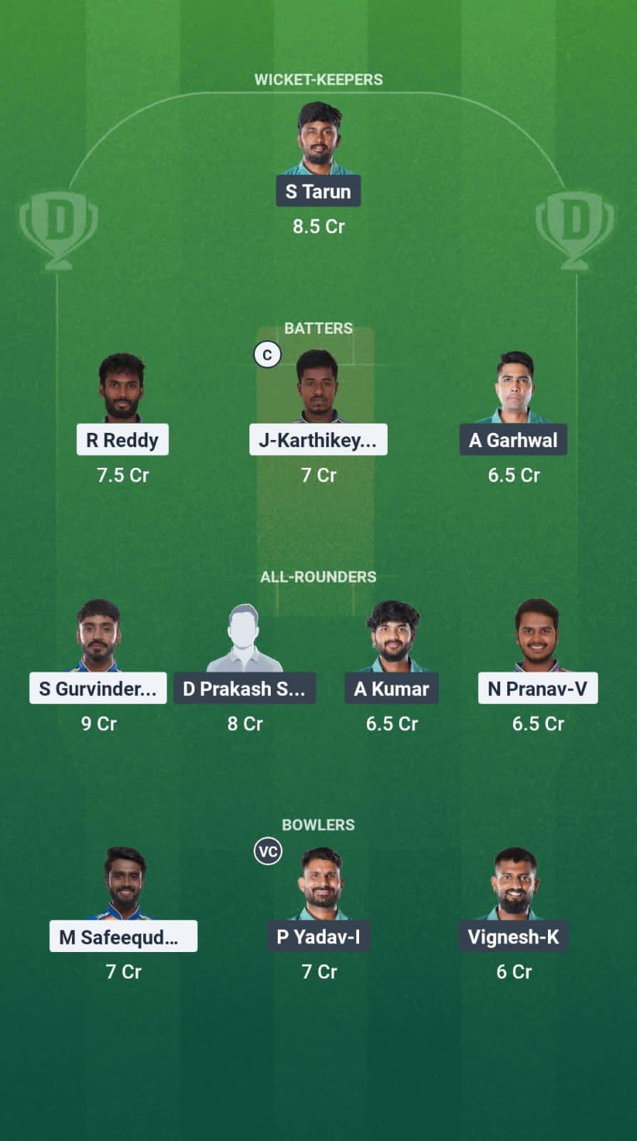 1000725545 OAW vs YAR Dream11 Prediction Fantasy Cricket Tips Dream11 Team Pondicherry T20 League 2025
