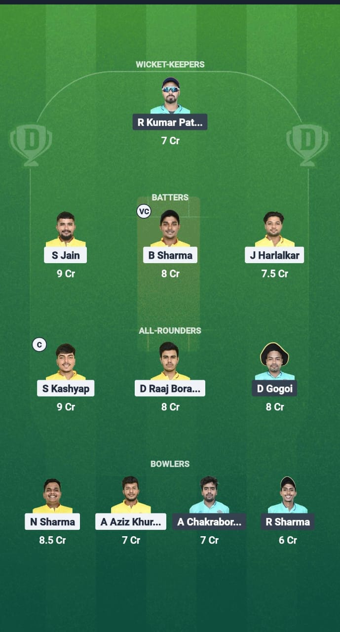 1000726920 GTC vs NVR Dream11 Prediction Fantasy Cricket Tips Dream11 Team Assam T20 Summer Challenger Trophy 2025