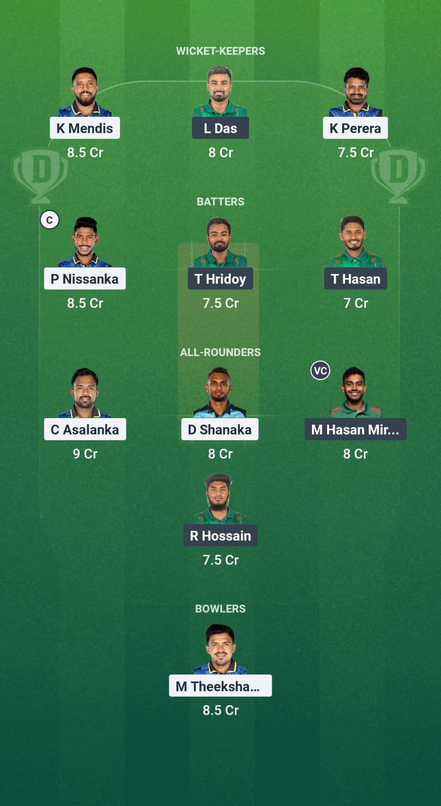 1000727866 SL vs BAN Dream11 Prediction Fantasy Cricket Tips Dream11 Team Bangladesh Tour of Sri Lanka 2025