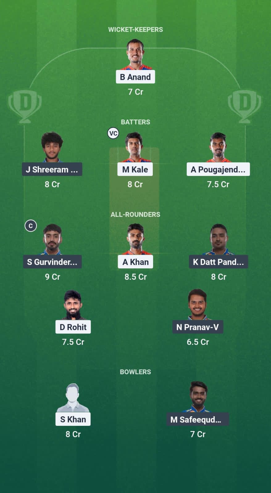 1000728114 VMK vs KAK Dream11 Prediction Fantasy Cricket Tips Dream11 Team Pondicherry T20 League 2025