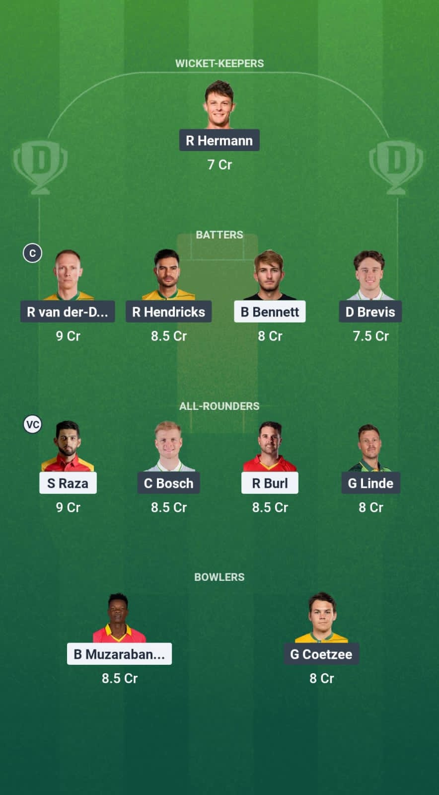 1000728620 ZIM vs SA Dream11 Prediction Fantasy Cricket Tips Dream11 Team T20 Tri-Series 2025