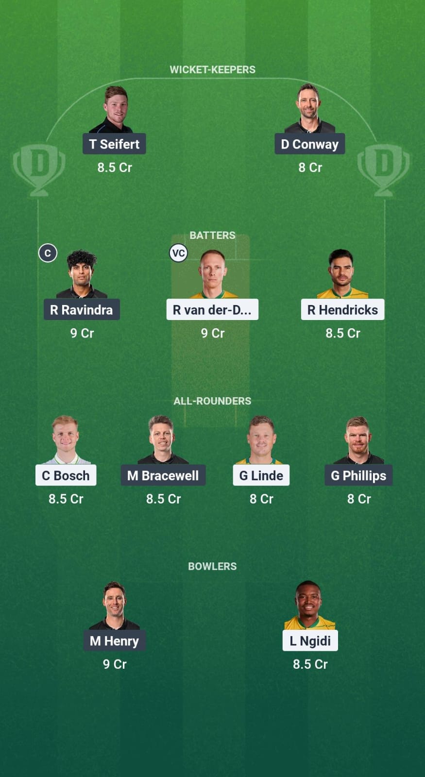 1000729440 SA vs NZ Dream11 Prediction Fantasy Cricket Tips Dream11 Team T20I Tri-Series in Zimbabwe 2025