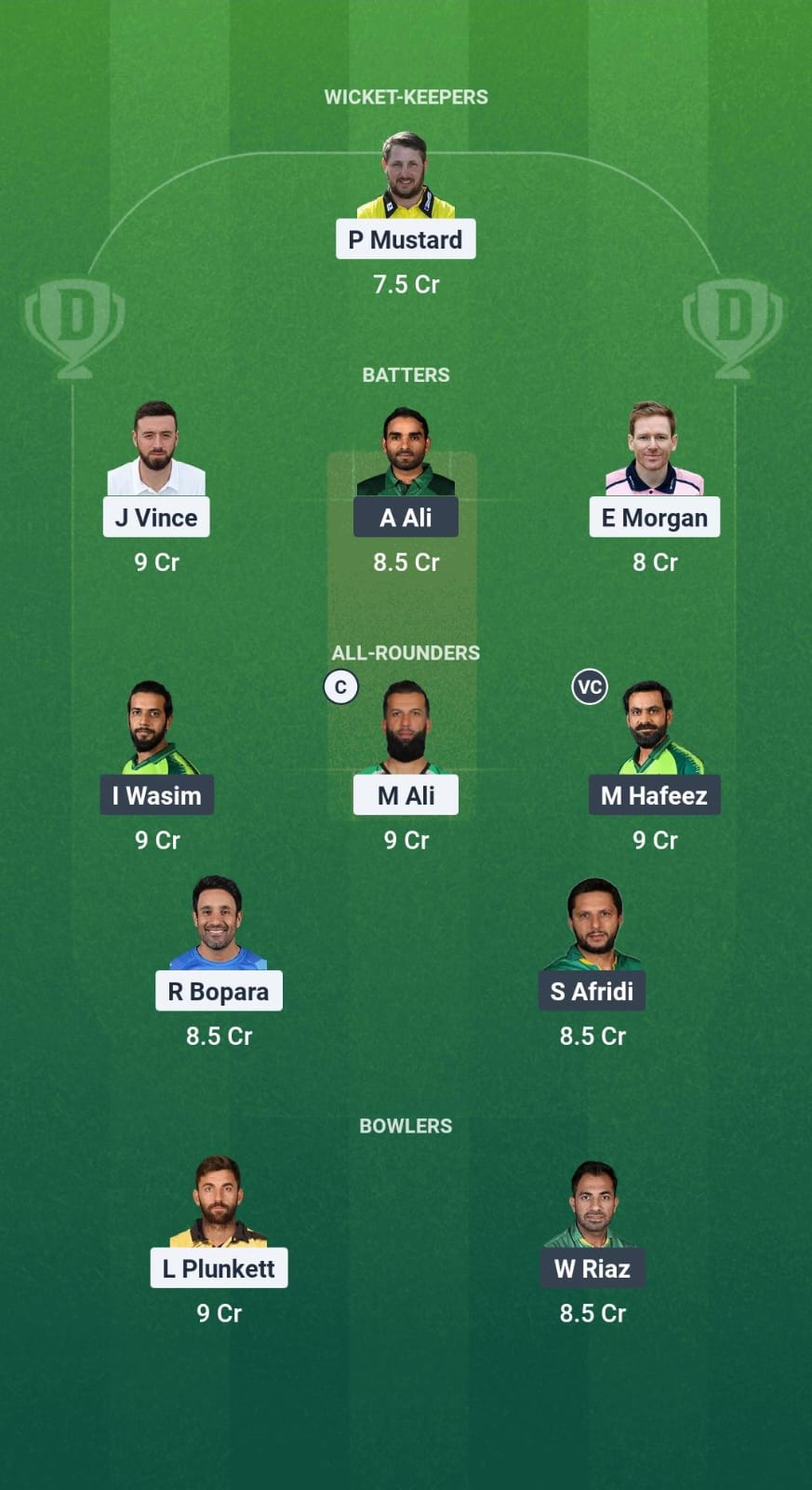 EDC vs PNC Dream11 Prediction Fantasy Cricket Tips Dream11 Team World Championship of Legends T20 2025