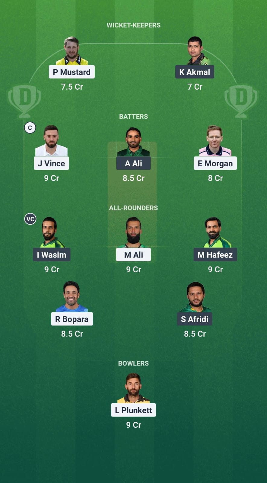 EDC vs PNC Dream11 Prediction Fantasy Cricket Tips Dream11 Team World Championship of Legends T20 2025