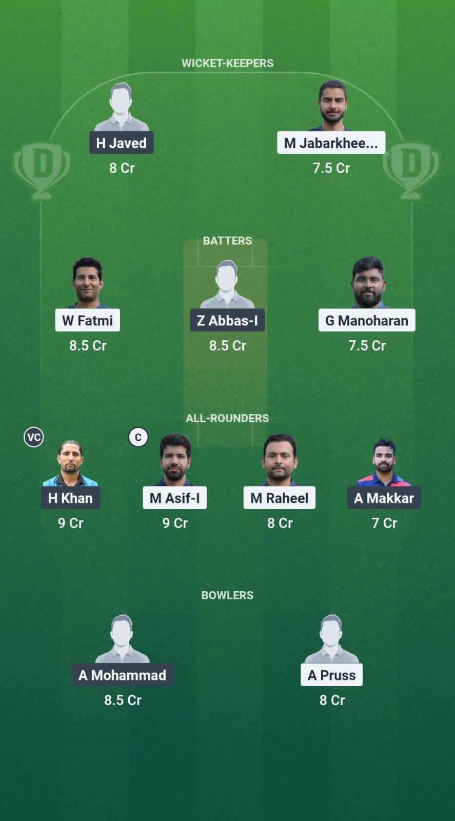 1000732043 VG vs BBS Dream11 Prediction Fantasy Cricket Tips Dream11 Team ECS T10 Germany 2025