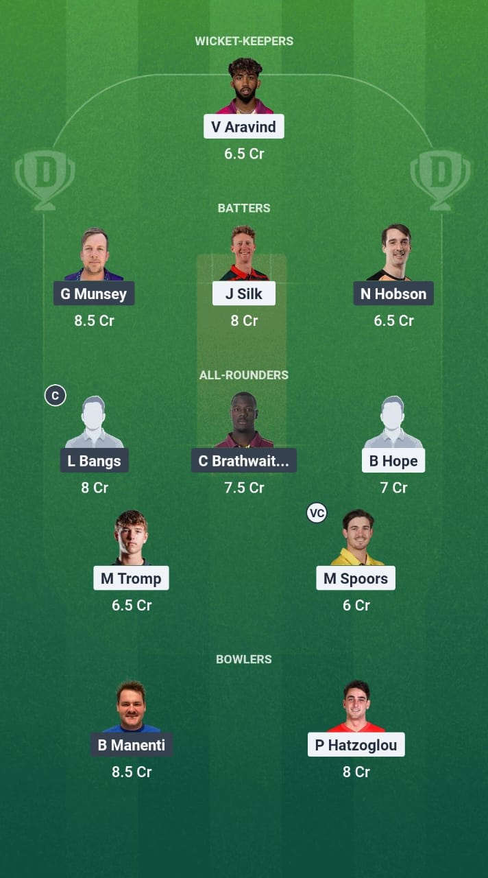 CBS vs Brt Dream11 Prediction Fantasy Cricket Tips Dream11 Team Caribbean Max60 T10 2025