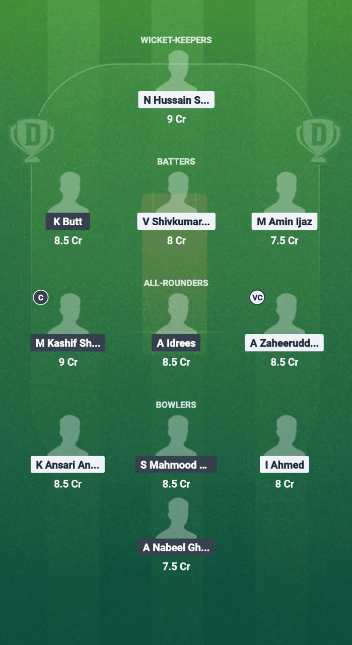 Sta vs trn Dream11 Prediction Fantasy cricket Tips Dream11 Team Kuwait T20 Summer League 2025