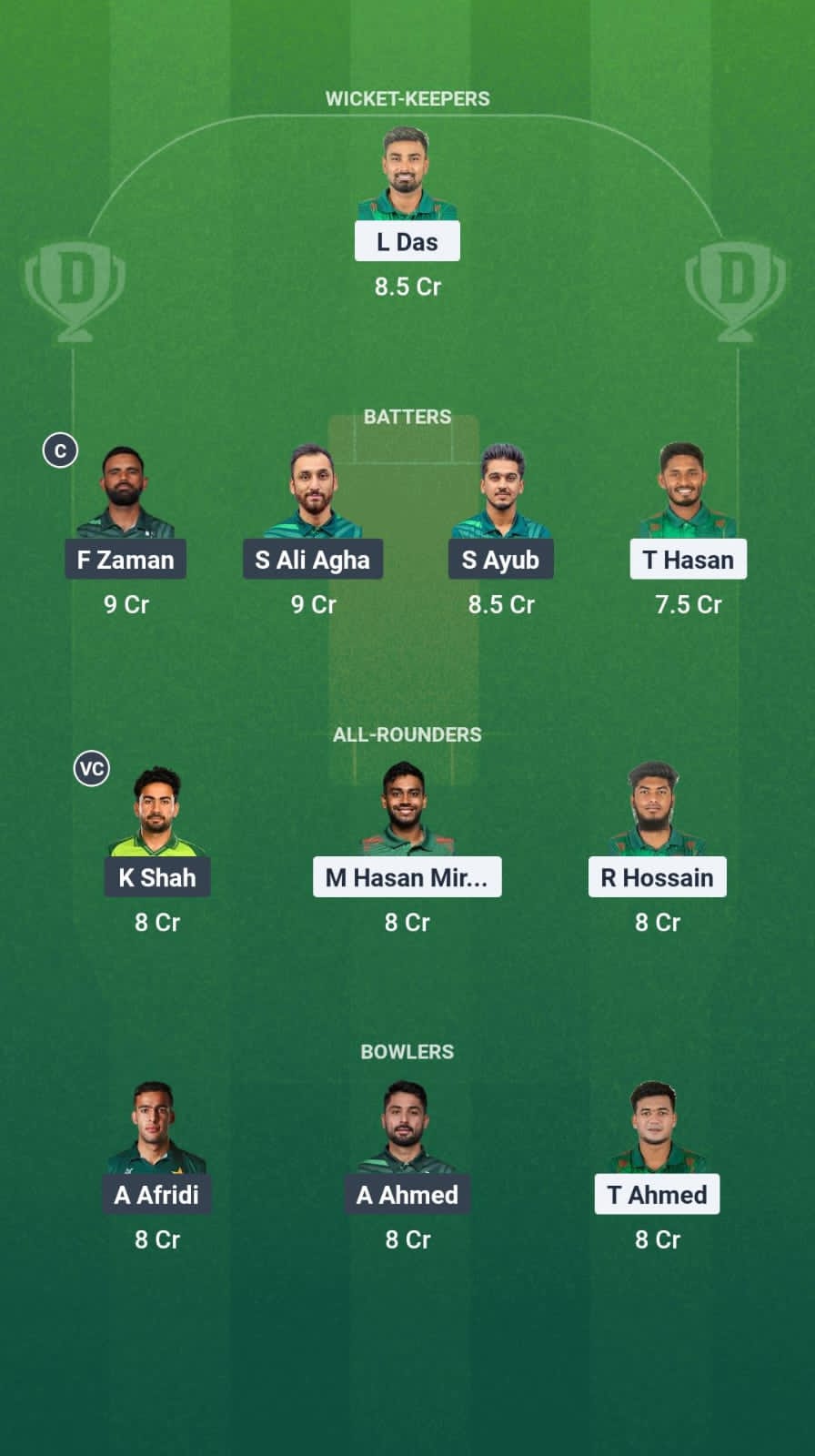 1000733574 BAN vs PAK Dream11 Prediction Fantasy Cricket Tips Dream11 Team Pakistan Tour of Bangladesh 2025