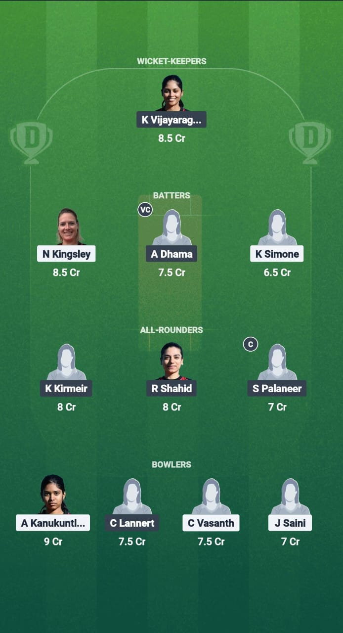 1000733750 DM-W vs BWU-W Dream11 Prediction Fantasy Cricket Tips Dream11 Team ECS-W T10 Germany 2025