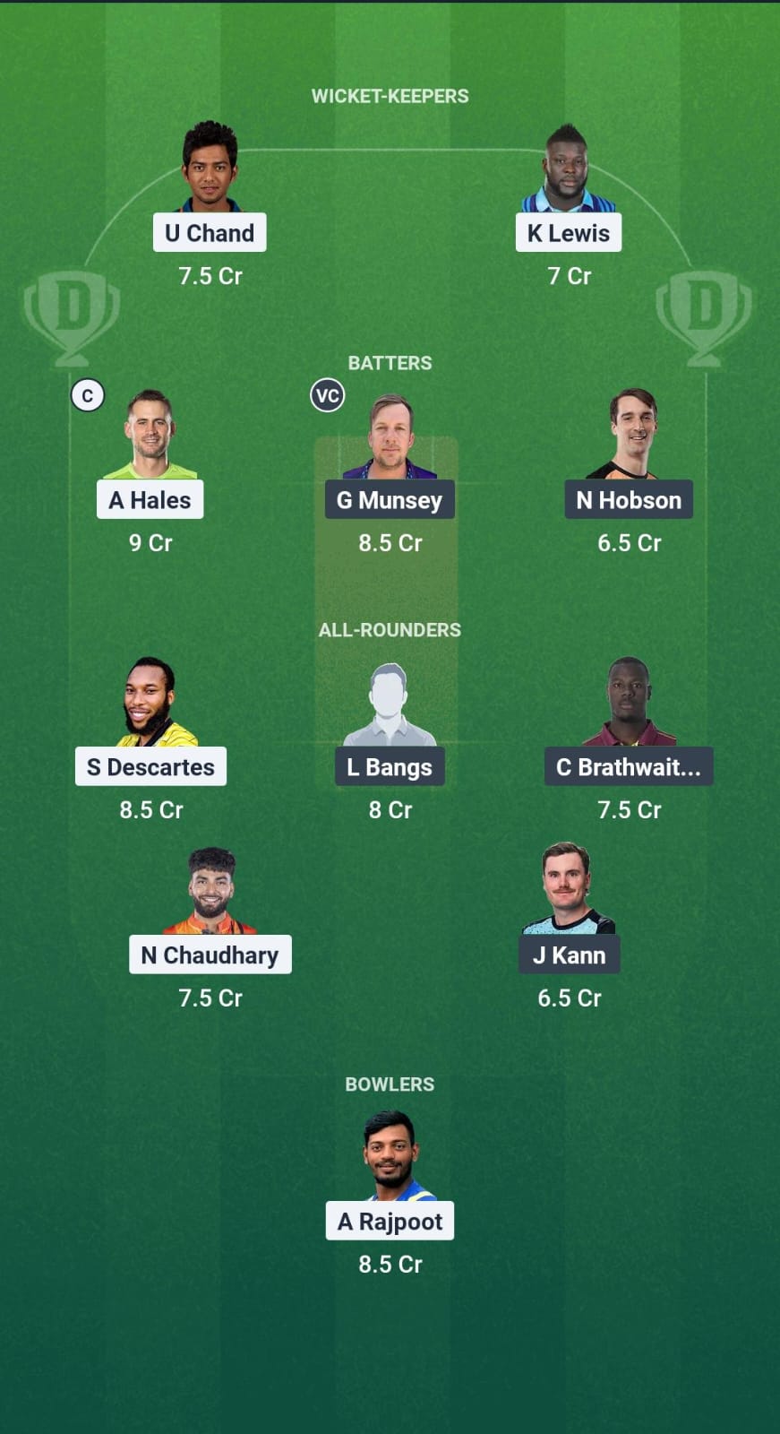 1000735041 VEV vs BRT Dream11 Prediction Fantasy Cricket Tips Dream11 Team Caribbean Max60 T10 2025