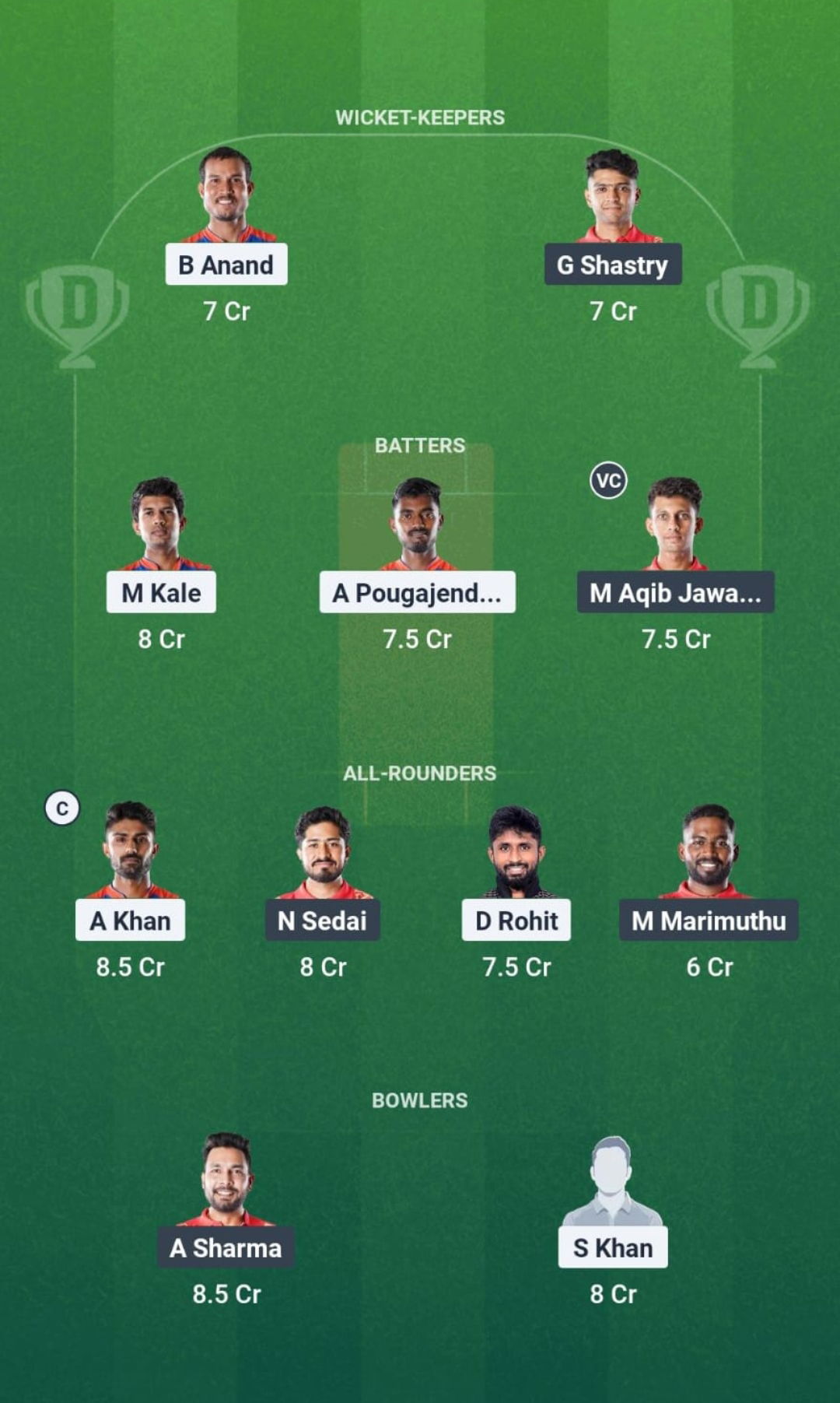 1000735950 KAK vs VMK Dream11 Prediction Fantasy Cricket Tips Dream11 Team Pondicherry T20 League 2025