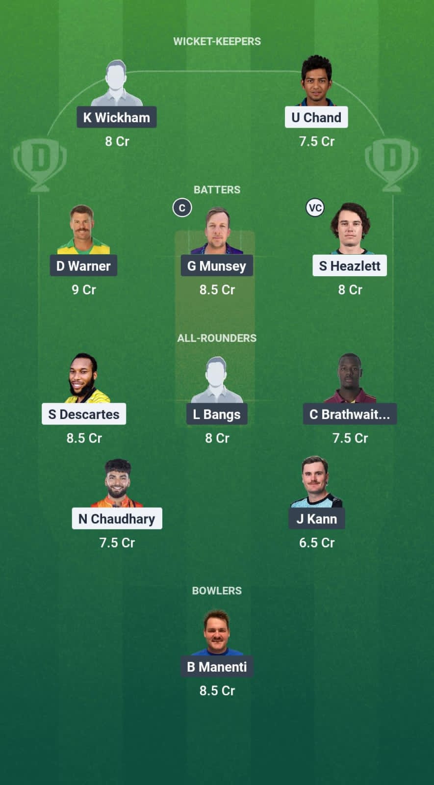 1000736007 VEV vs BRT Dream11 Prediction Fantasy Cricket Tips Dream11 Team Caribbean Max60 T10 2025