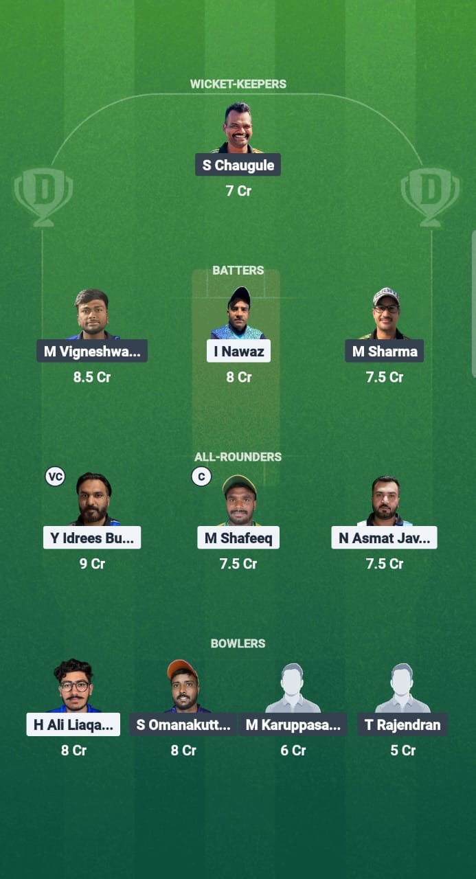 1000736595 MEC vs CHK Dream11 Prediction Fantasy Cricket Tips Dream11 Team Kuwait T20 Summer League 2025
