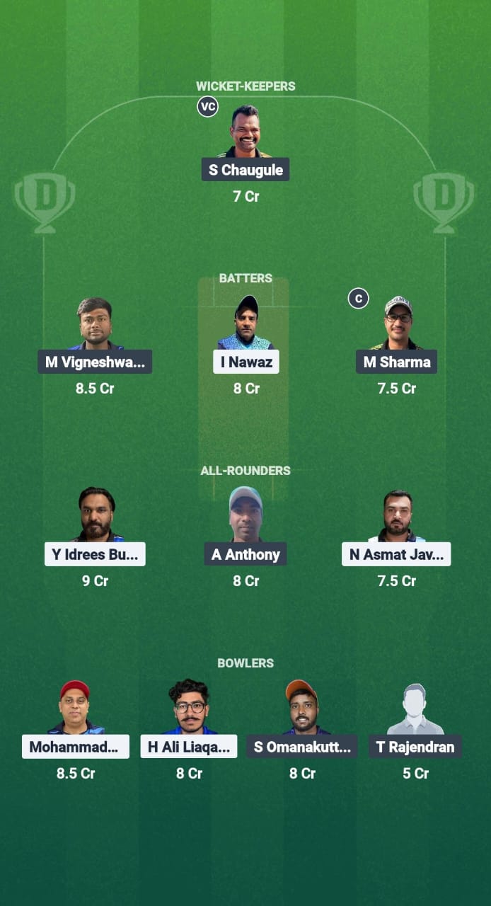 1000736598 MEC vs CHK Dream11 Prediction Fantasy Cricket Tips Dream11 Team Kuwait T20 Summer League 2025