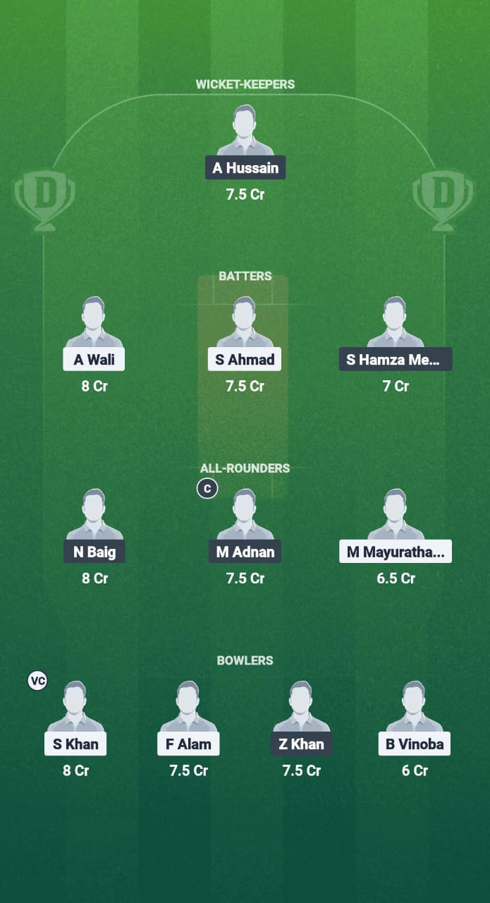 JBK vs SWC Dream11 Prediction Fantasy Cricket Tips Dream11 Team Malaysia T10 Bash 2025