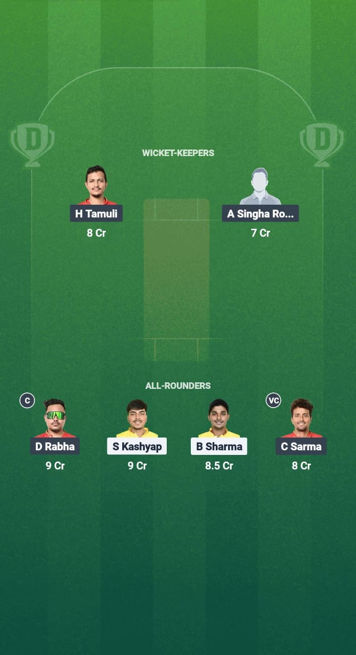 1000740135 GTC vs NBC Dream11 Prediction Fantasy Cricket Tips Dream11 Team Guwahati Sixes 2025