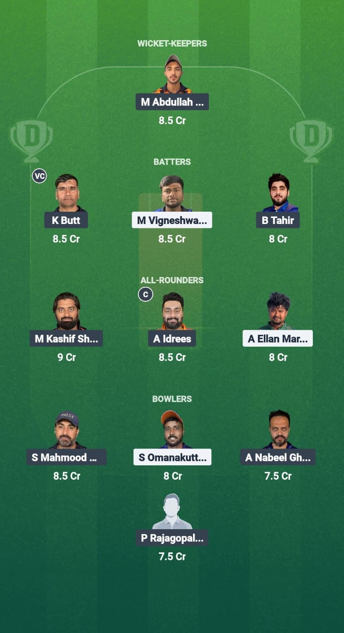 1000740609 CHK vs TRN Dream11 Prediction Fantasy Cricket Tips Dream11 Team Kuwait T20 Summer League 2025