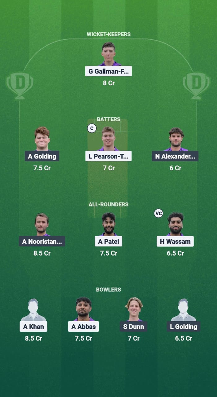 1000743707 BST vs WEY Dream11 Prediction Fantasy Cricket Tips Dream11 Team ECS T10 Wimbledon 2025