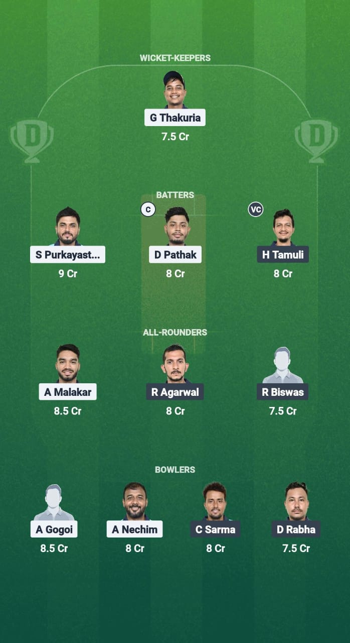 1000743825 BCC vs NBC Dream11 Prediction Fantasy Cricket Tips Dream11 Team Guwahati T20 Spring Cup 2025