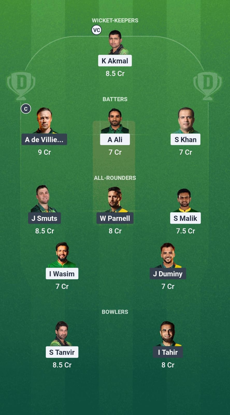 1000745283 PAK-C vs SA-C Dream11 Prediction Fantasy Cricket Tips Dream11 Team World Championship of Legends T20 2025