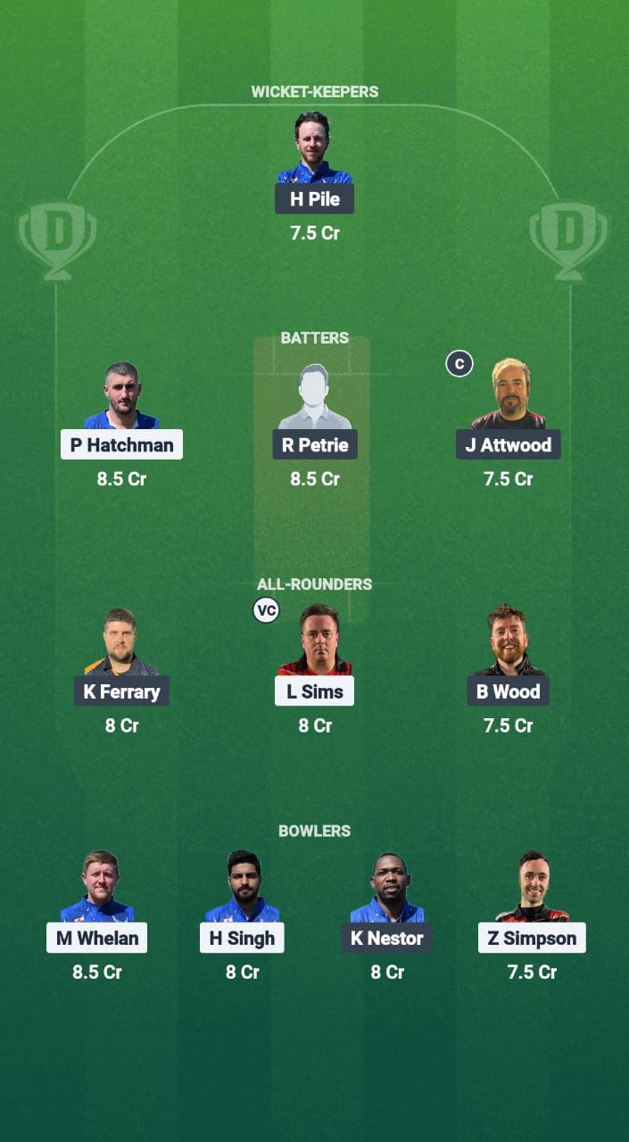 GAM vs PIR Dream11 Prediction Fantasy Cricket Tips Dream11 Team ECS T10 Gibraltar 2025