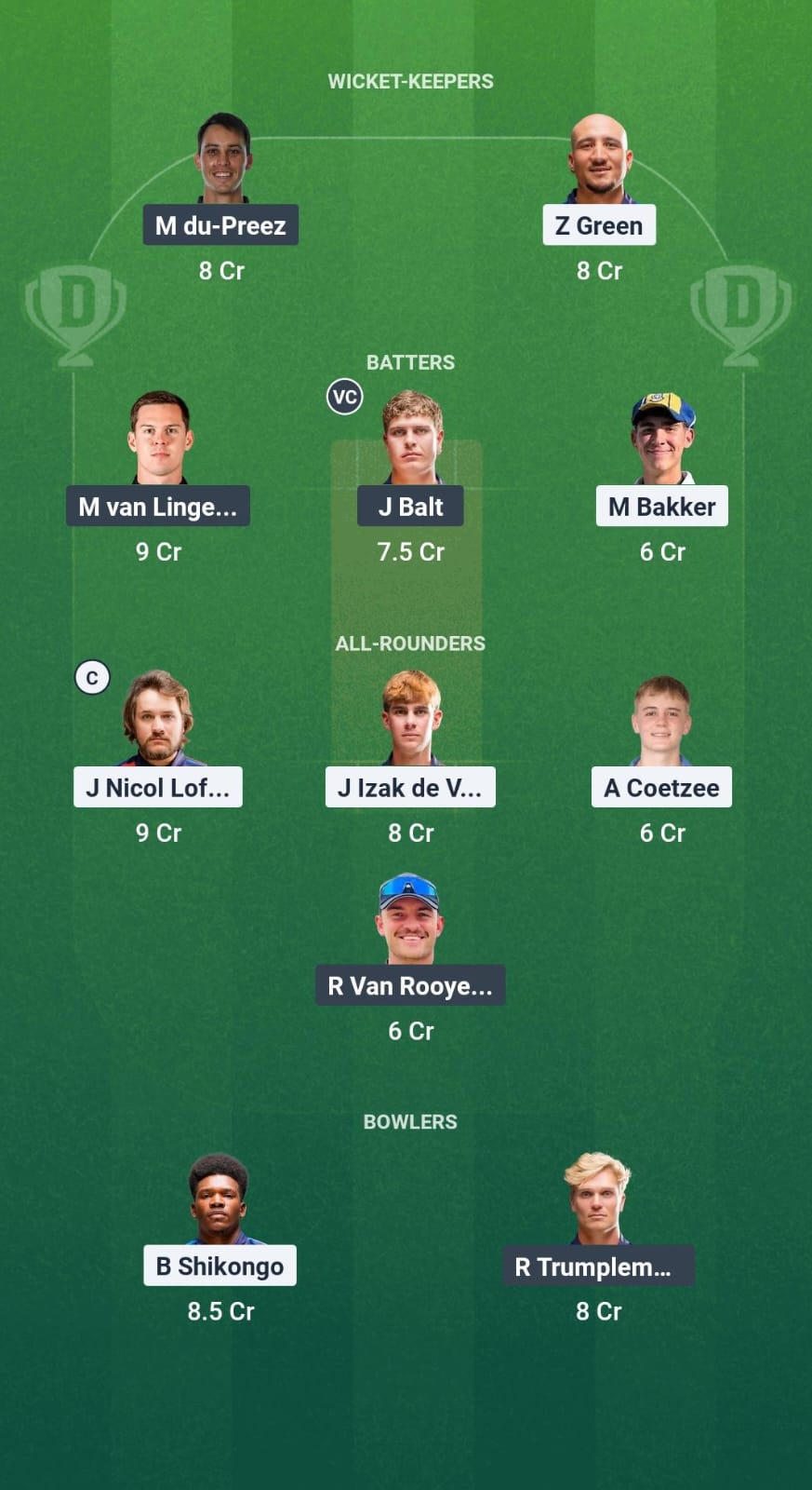 PAJ vs EAE Dream11 Prediction Fantasy Cricket Tips Dream11 Team Namibia T20 2025