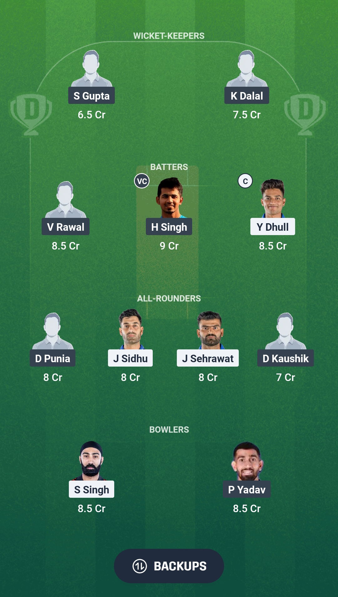 CDK vs NDT Dream11 Prediction Fantasy Cricket Tips Dream11 Team Delhi T20 Premier League 2025