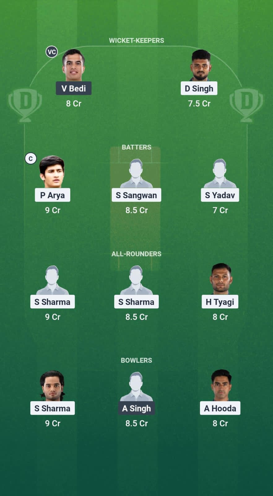ODW vs PD Dream11 Prediction Fantasy Cricket Tips Dream11 Team Delhi T20 Premier League 2025