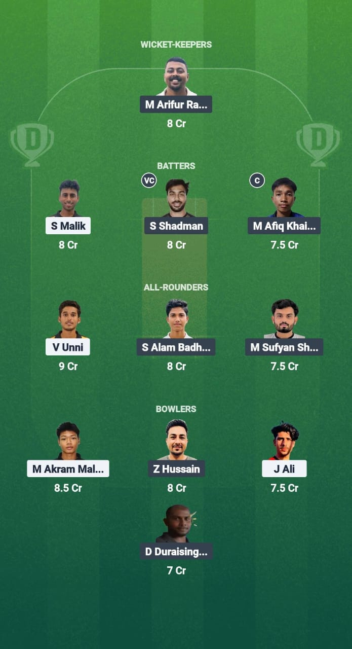 SEL vs MLC Dream11 Prediction Fantasy Cricket Tips Dream11 Team Malaysia T20 Championship 2025