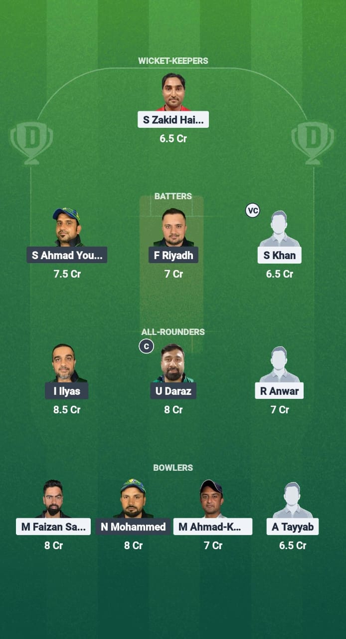 BCC vs GCC Dream11 Prediction Fantasy Cricket Tips Dream11 Team Kuwait T10 Summer League 2025