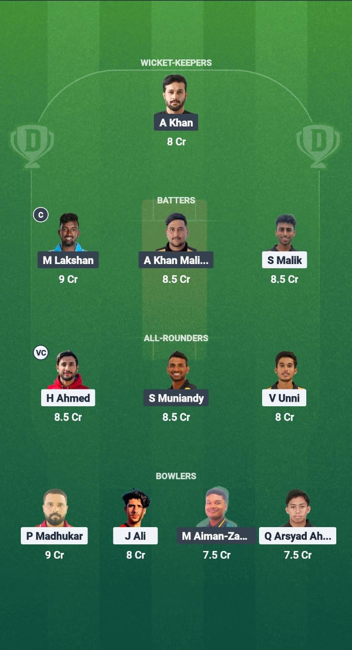 SEL vs PEL Dream11 Prediction Fantasy Cricket Tips Dream11 Team Malaysia T20 Championship 2025