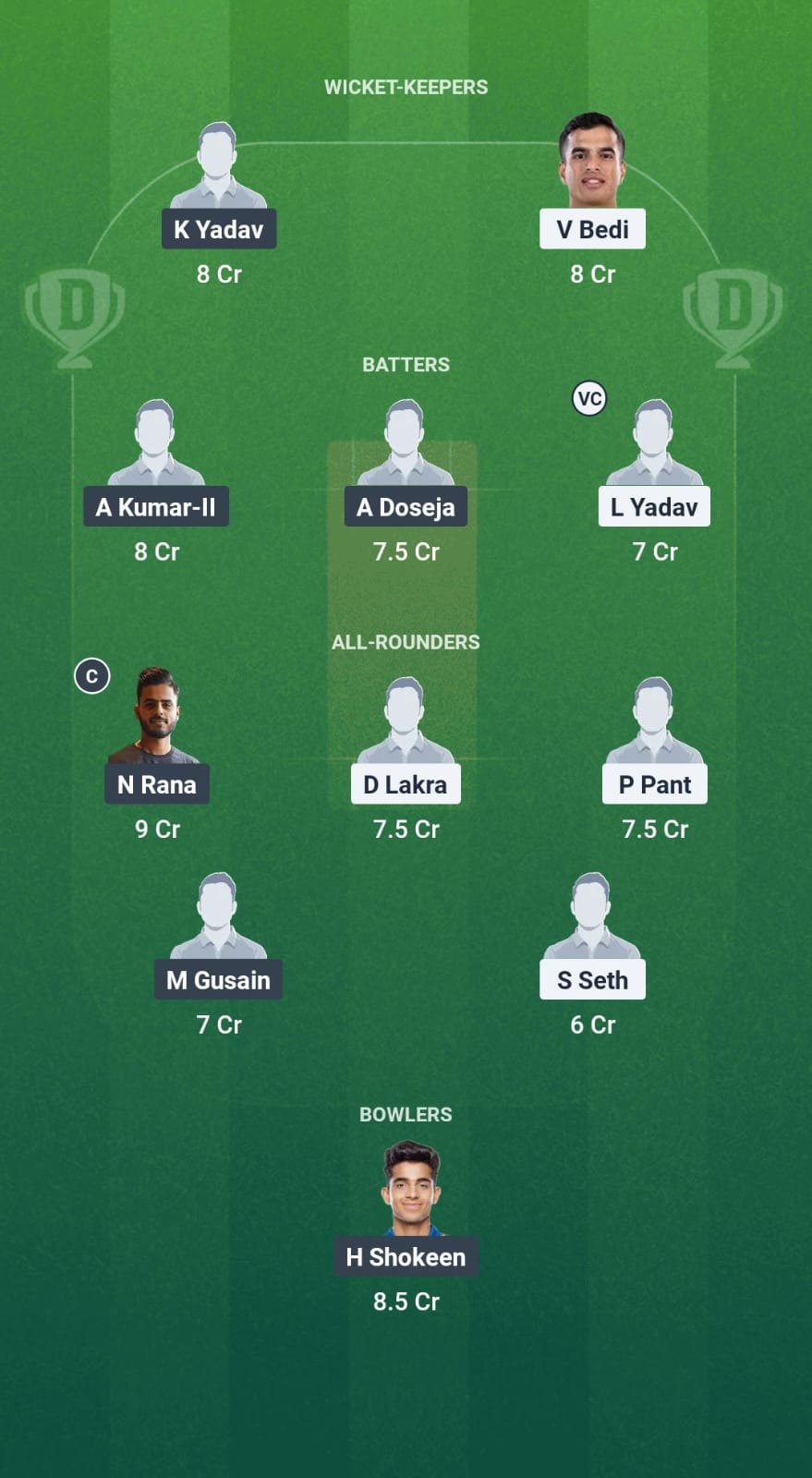 PD vs WDL Dream11 Prediction Fantasy Cricket Tips Dream11 Team Delhi T20 Premier League 2025