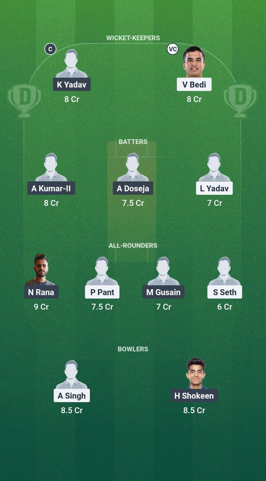 PD vs WDL Dream11 Prediction Fantasy Cricket Tips Dream11 Team Delhi T20 Premier League 2025