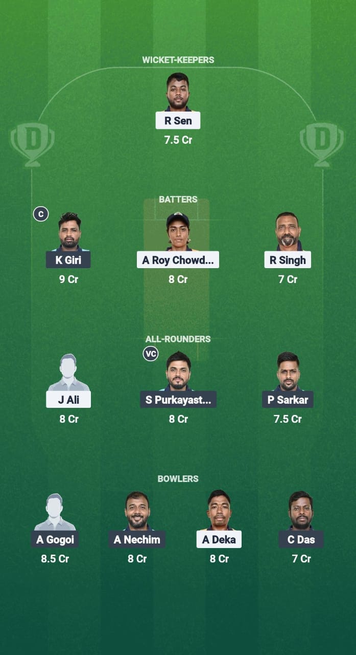 1000752535 NYC vs BCC Dream11 Prediction Fantasy Cricket Tips Dream11 Team Guwahati T20 Spring Cup 2025