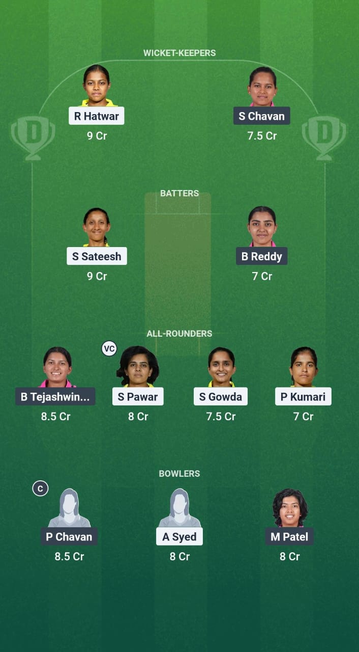 1000753003 MW-W vs HT-W Dream11 Prediction Fantasy Cricket Tips Dream11 Team Karnataka Womens T20 Maharani Trophy 2025