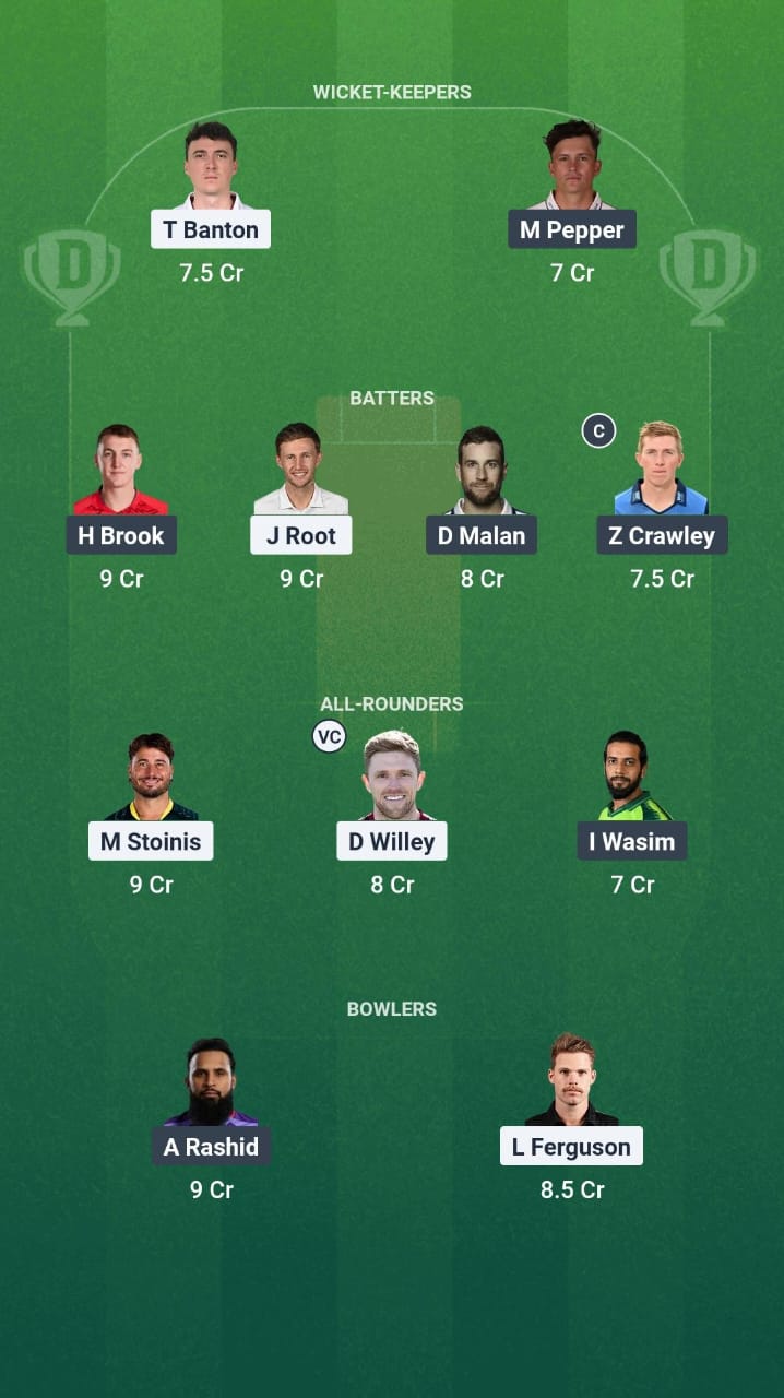 TRT vs NOS Dream11 Prediction Fantasy Cricket Tips Dream11 Team The Hundred Men 2025