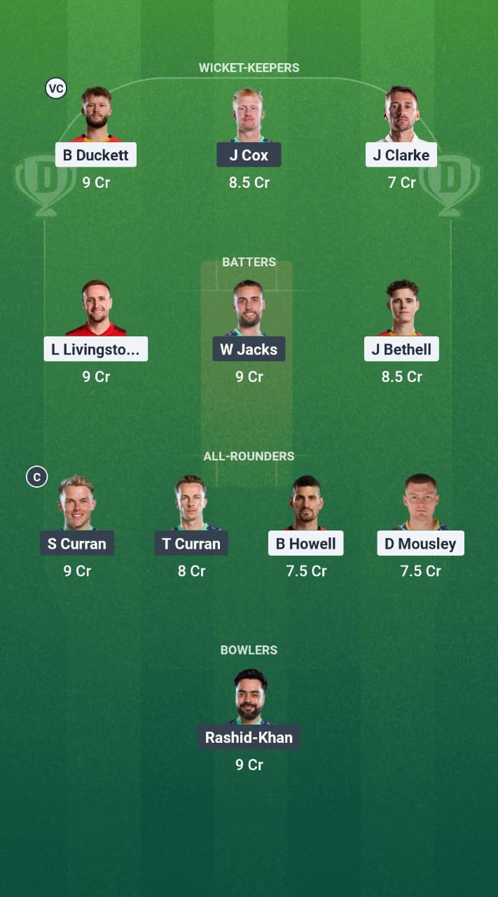 BPH vs OVI Dream11 Prediction Fantasy Cricket Tips Dream11 Team The Hundred Men 2025