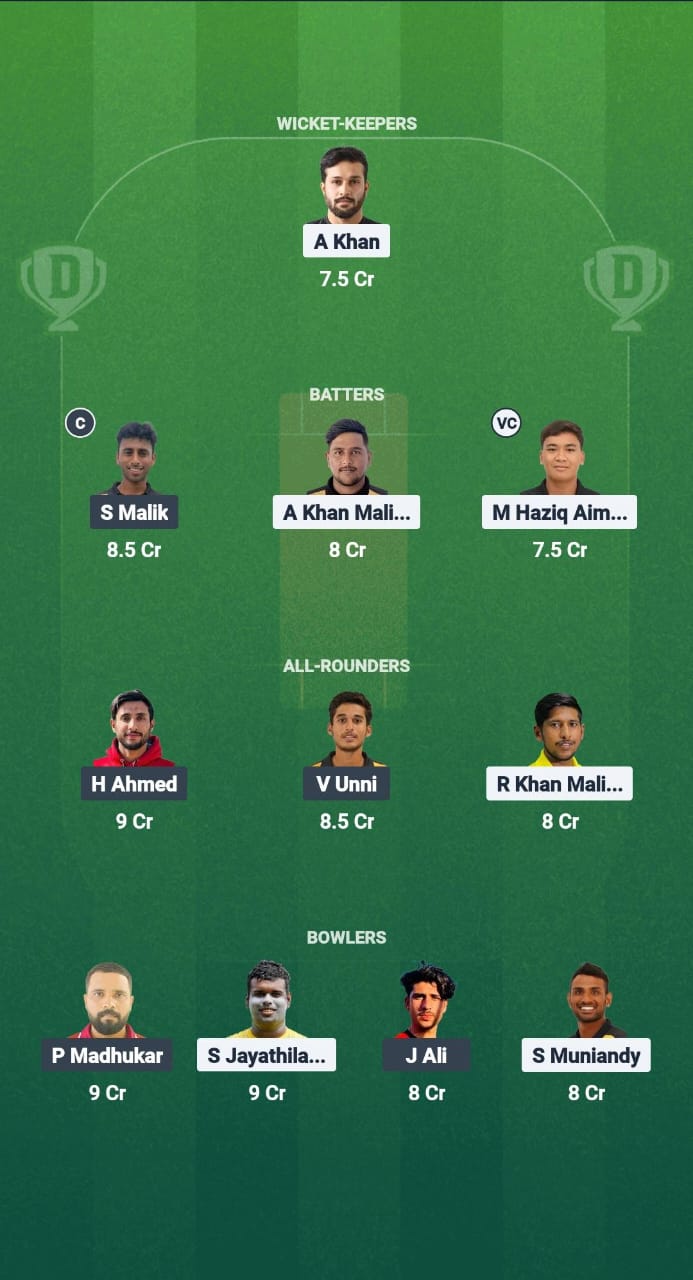 PER vs SEL Dream11 Prediction Fantasy Cricket Tips Dream11 Team Malaysia T20 Championship 2025