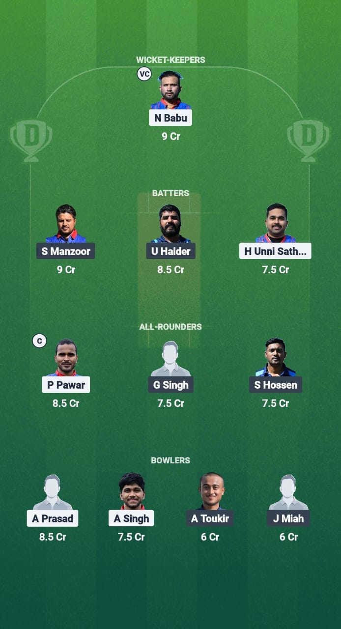 ZA vs ZAS Dream11 Prediction Fantasy Cricket Tips Dream11 Team ECS T10 Croatia 2025