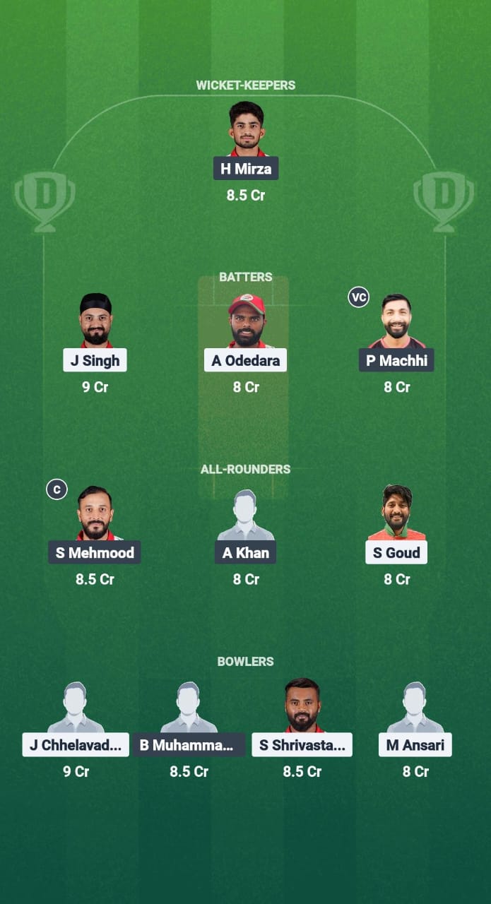 MT vs RC Dream11 Prediction Fantasy Cricket Tips Dream11 Team Oman D20 League 2025