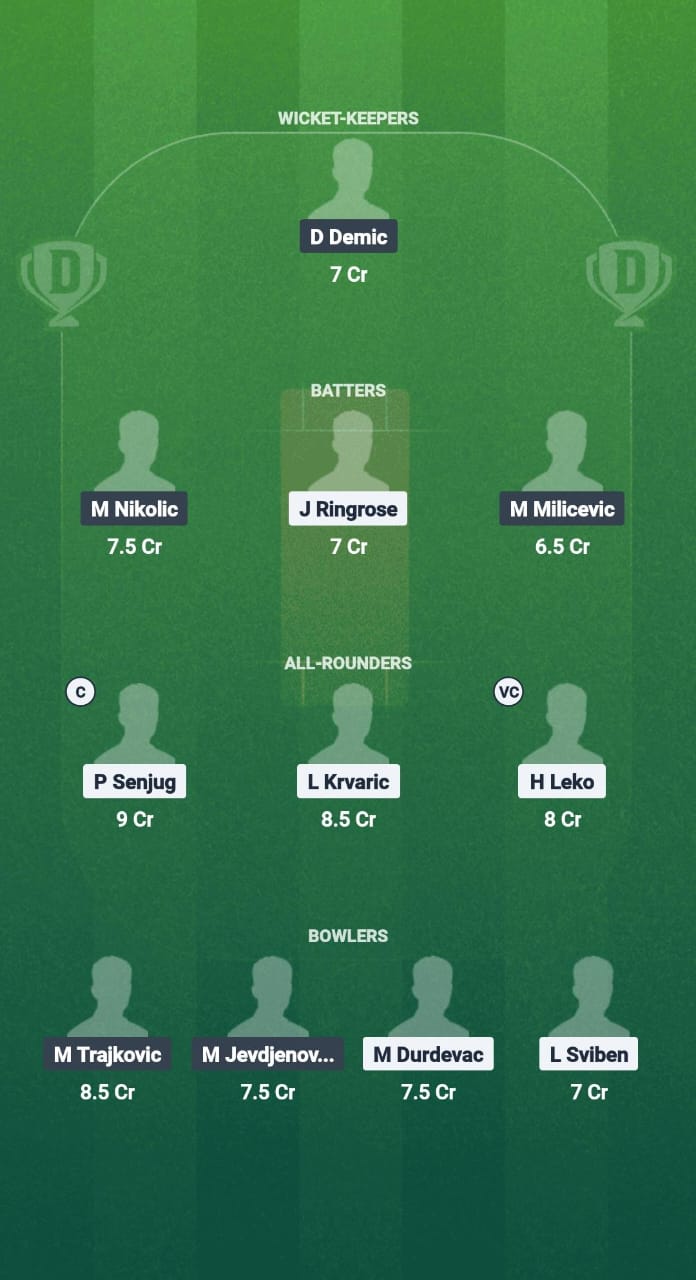 JZ-W vs LL-W Dream11 Prediction Fantasy Cricket Tips Dream11 Team ECS-W T10 Croatia 2025