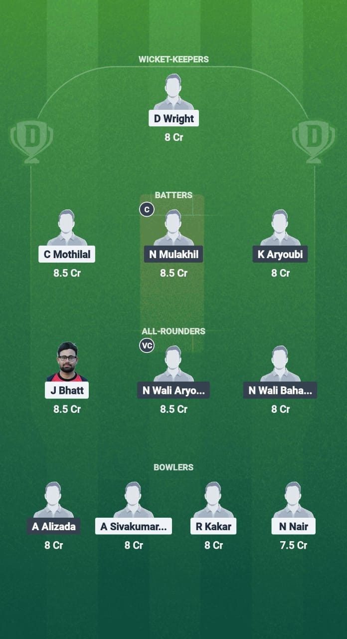 THCC vs MSC Dream11 Prediction Fantasy Cricket Tips Dream11 Team ECS T10 Germany 2025