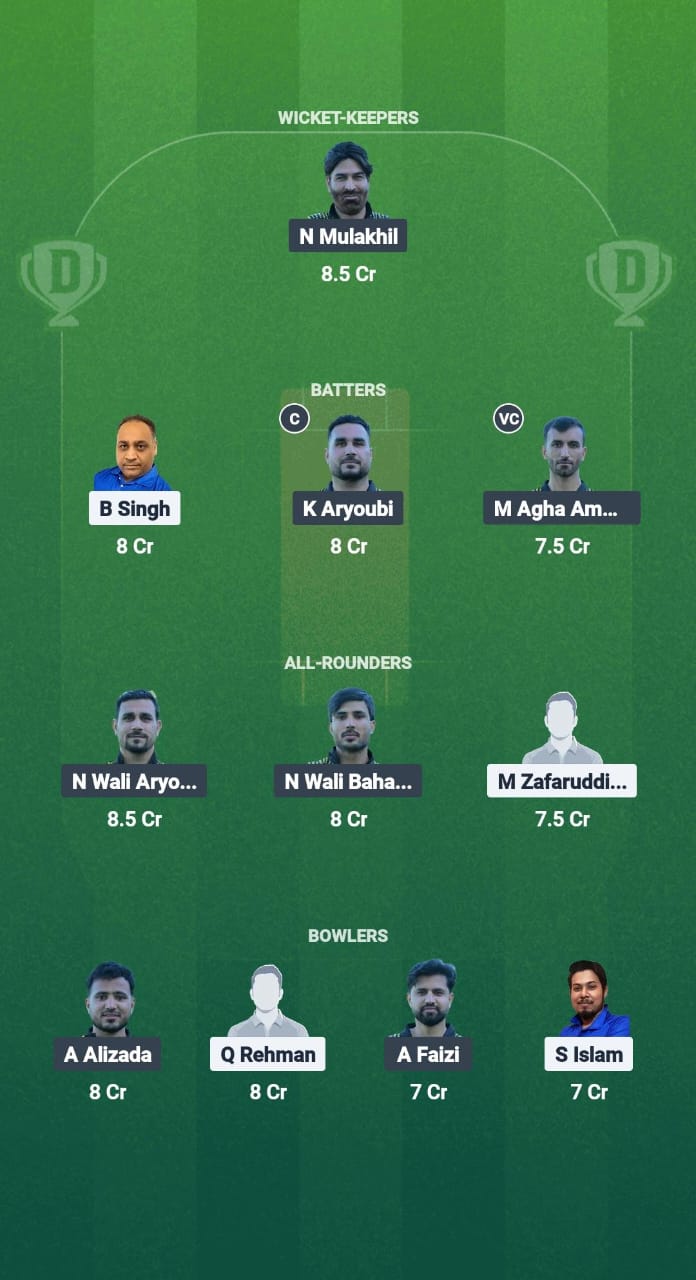 MTV vs MSC Dream11 Prediction Fantasy Cricket Tips Dream11 Team ECS T10 Germany 2025