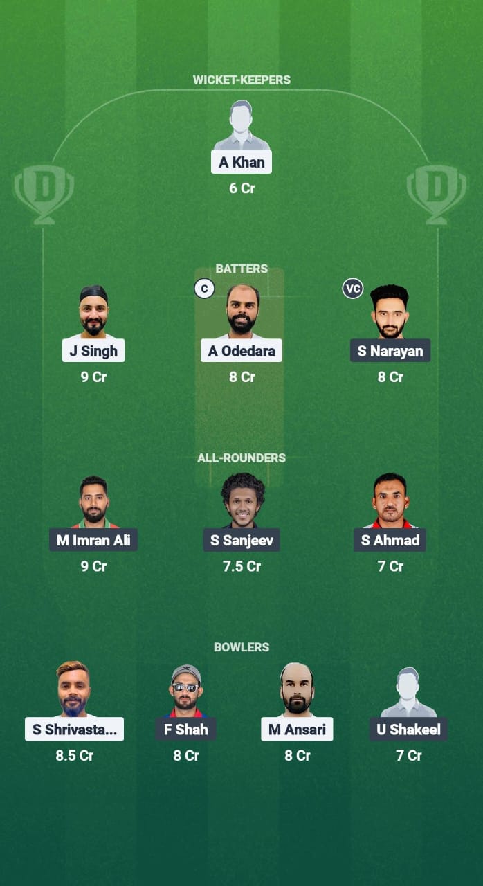 MT vs YSG Dream11 Prediction Fantasy Cricket Tips Dream11 Team Oman D20 League 2025