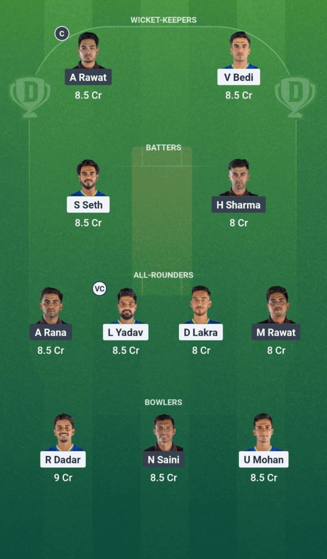 1000763412 EDR vs PD Dream11 Prediction Fantasy Cricket Tips Dream11 Team Delhi T20 Premier League 2025