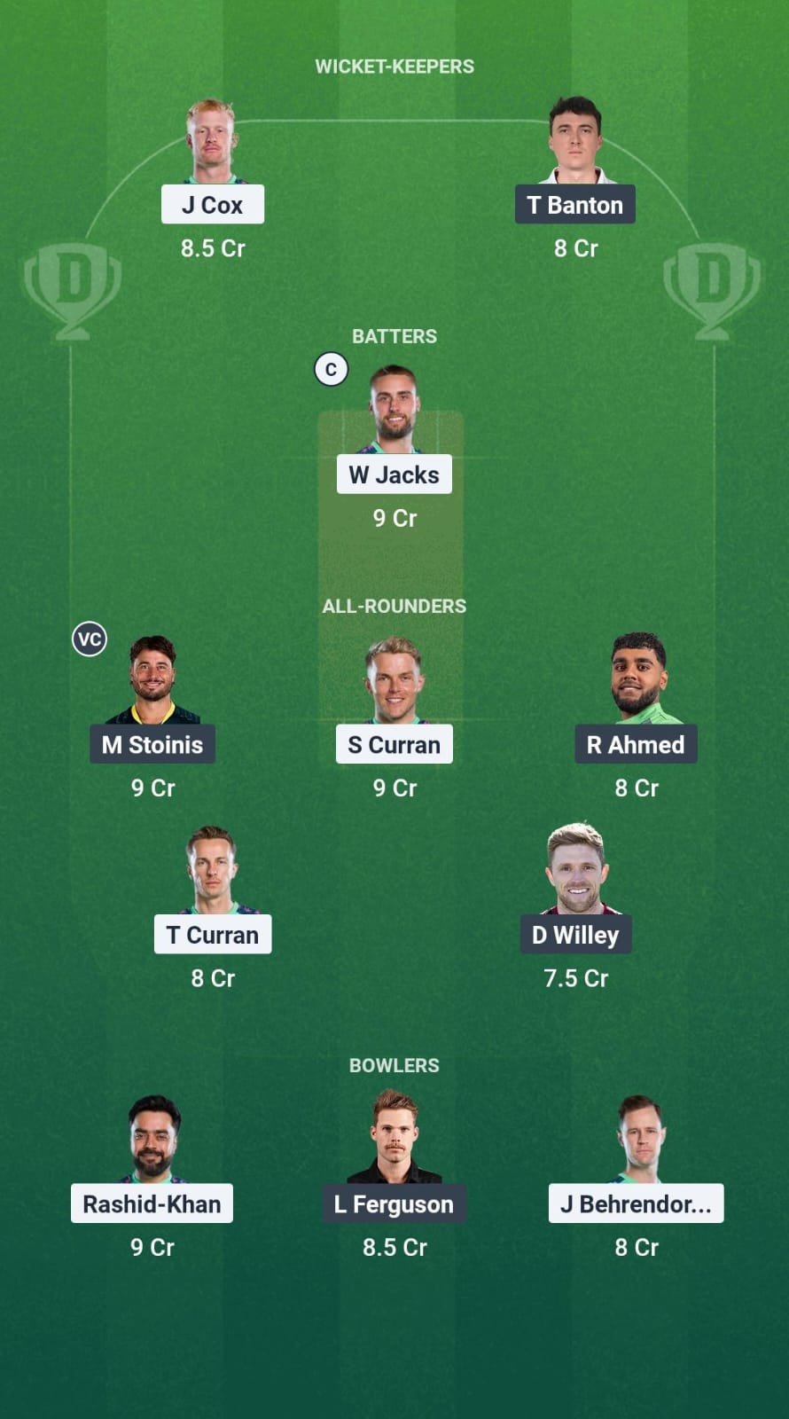 OVI vs TRT Dream11 Prediction Fantasy Cricket Tips Dream11 Team The Hundred Men 2025