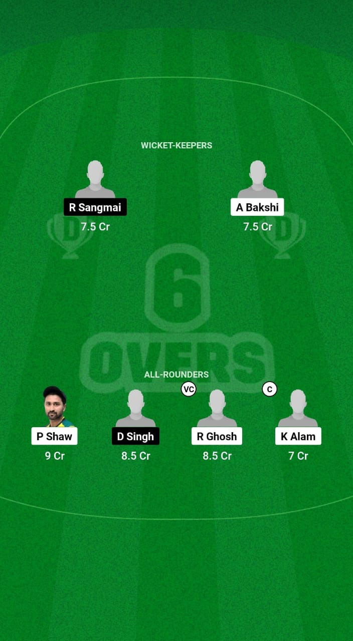 SPS vs LSC Dream11 Prediction Fantasy Cricket Tips Dream11 Team Guwahati Sixes